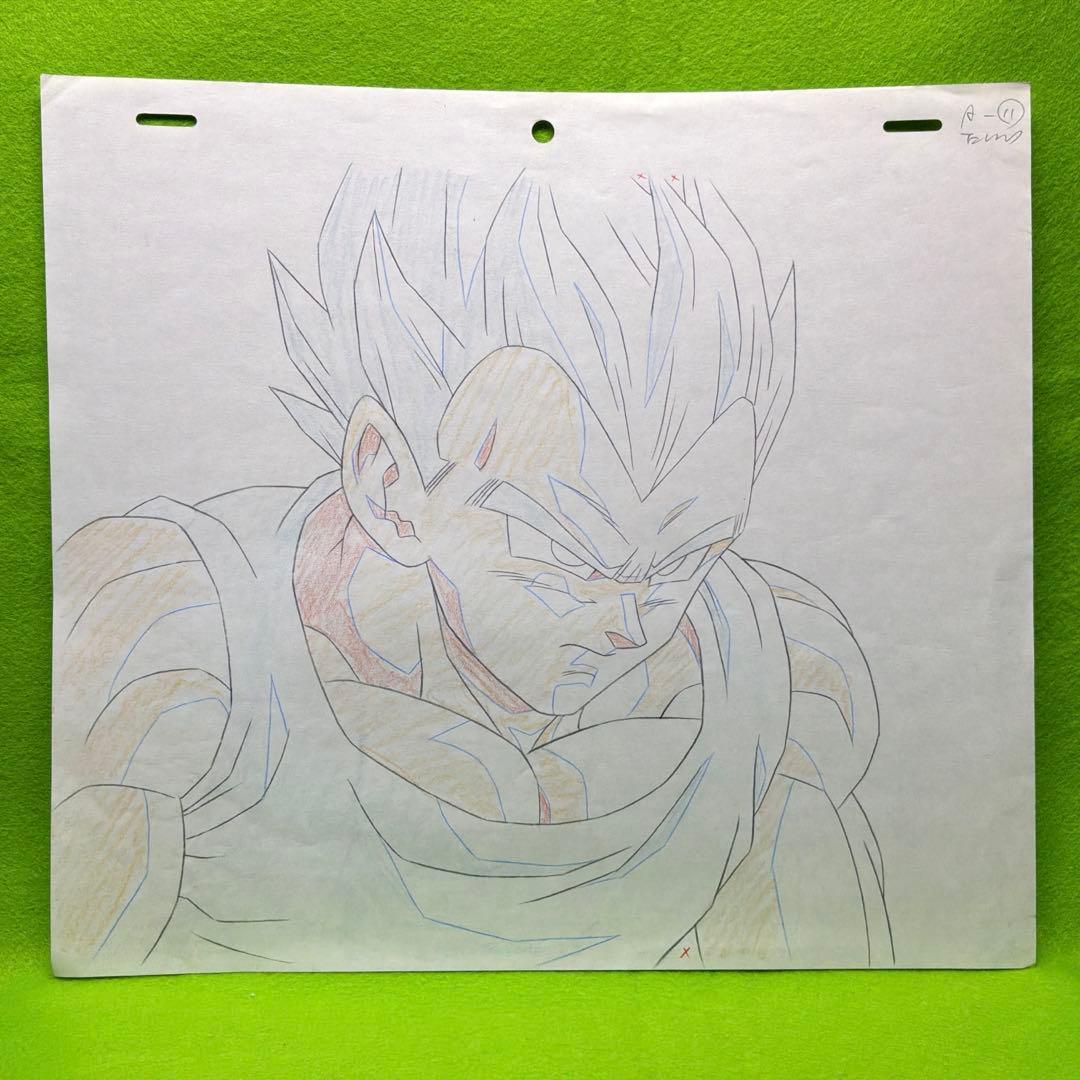 バ*ト様 ドラゴンボールZ セル画 ベジータ 超サイヤ人 - メルカリ