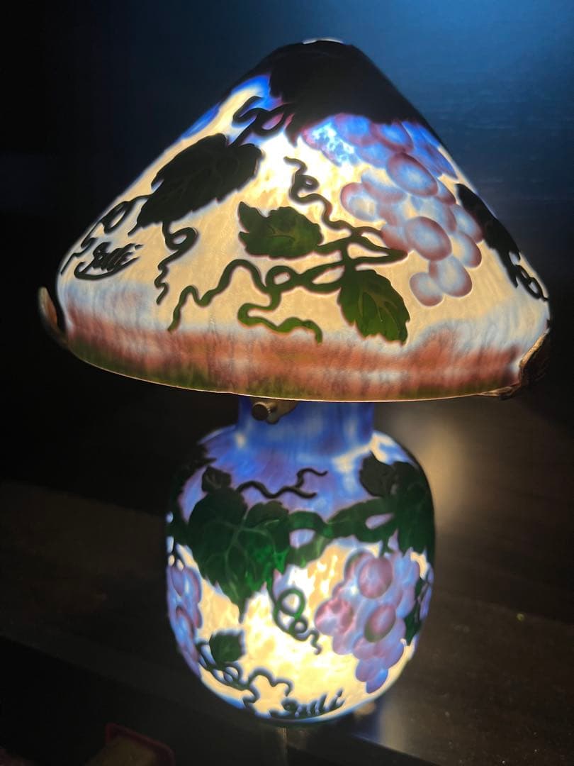 galle's collection エミールガレ風 アンティークライト ランプ