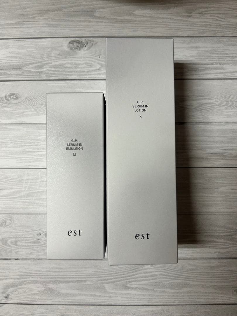 estエスト　G.P. セラムイン ローションK +エマルジョンM セット