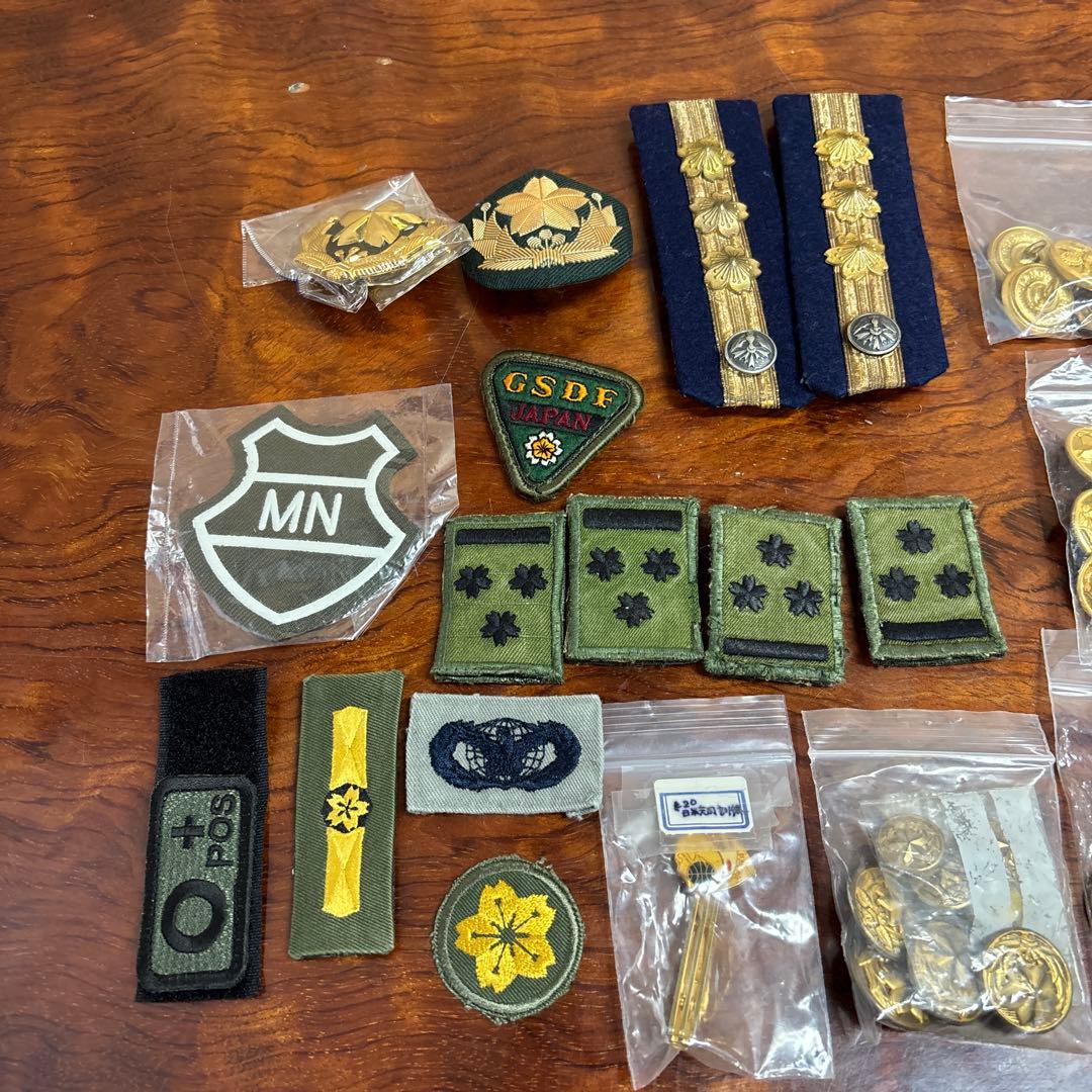 自衛隊関連 バッジ パッチ セット　レプリカ　0206o238