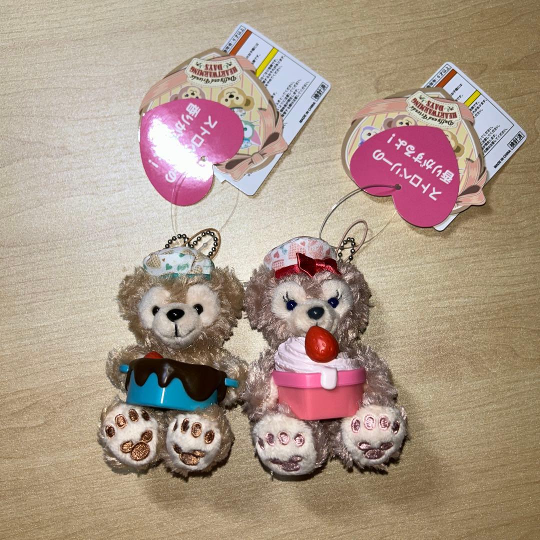 【値下げ】ダッフィー　ハートウォーミングデイズ ぬいぐるみバッジ　ストラップ新品