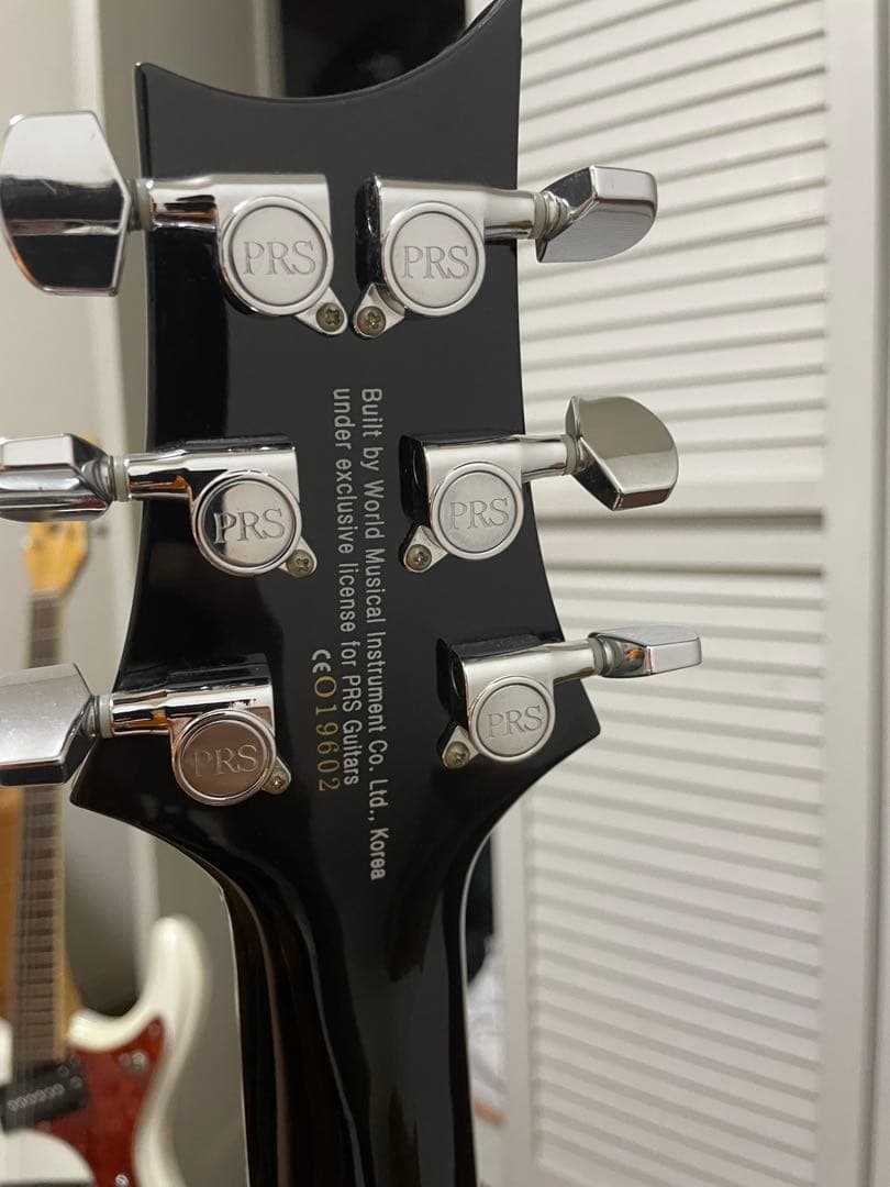 PRS SE custom24 パープル 純正ストラップ、ケース付き - メルカリ
