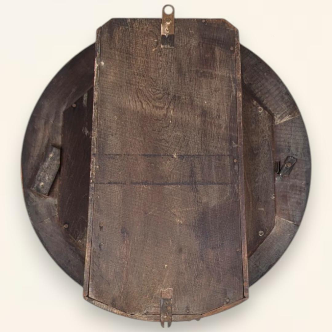 ☆当時物希少品☆ アンティーク 壁掛け時計　精工舎製　完動品