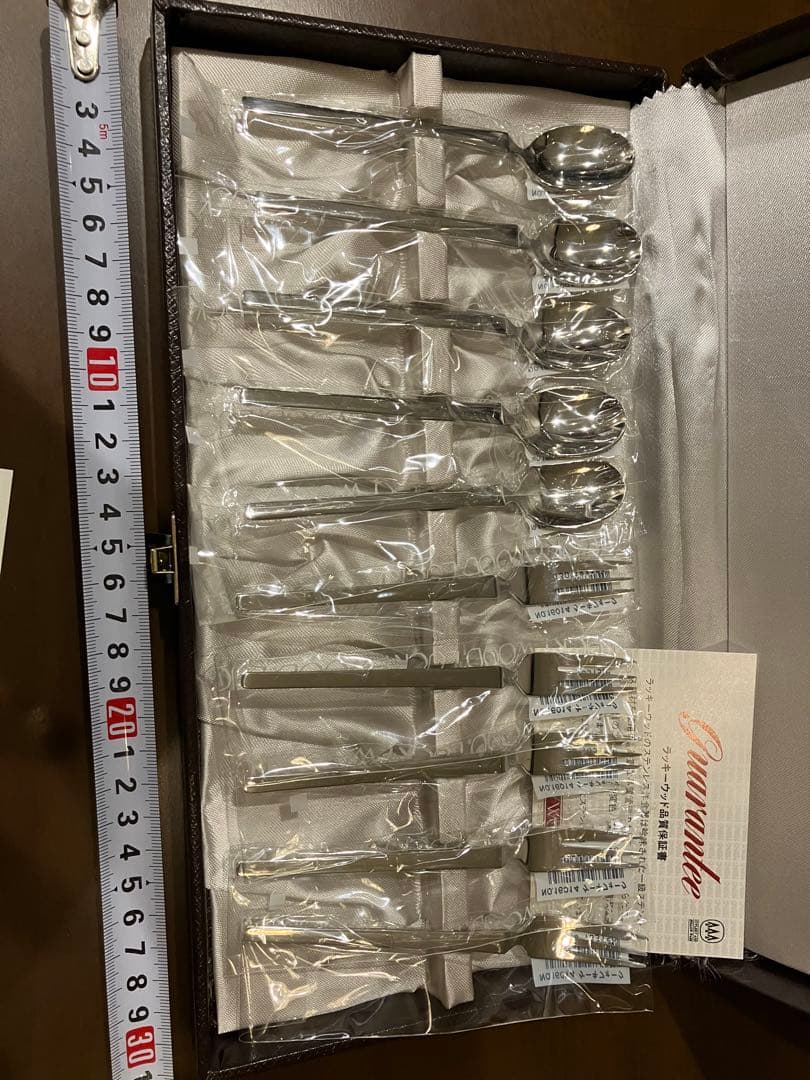 LUCKY WOOD カトラリーセット スプーン　フォーク