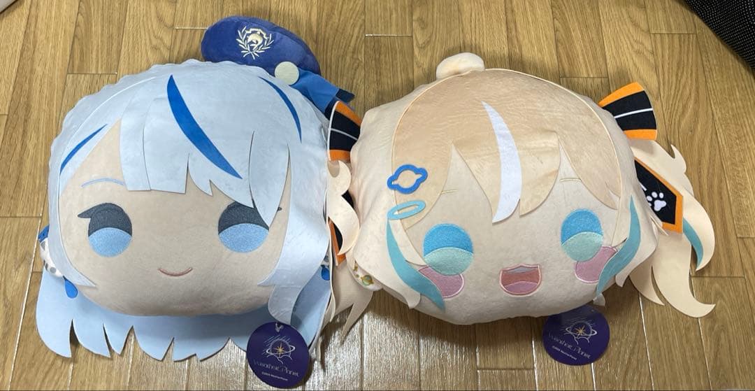 ウェザープラネット BIGフェイスクッション 雨海ルカ 天晴ひなた