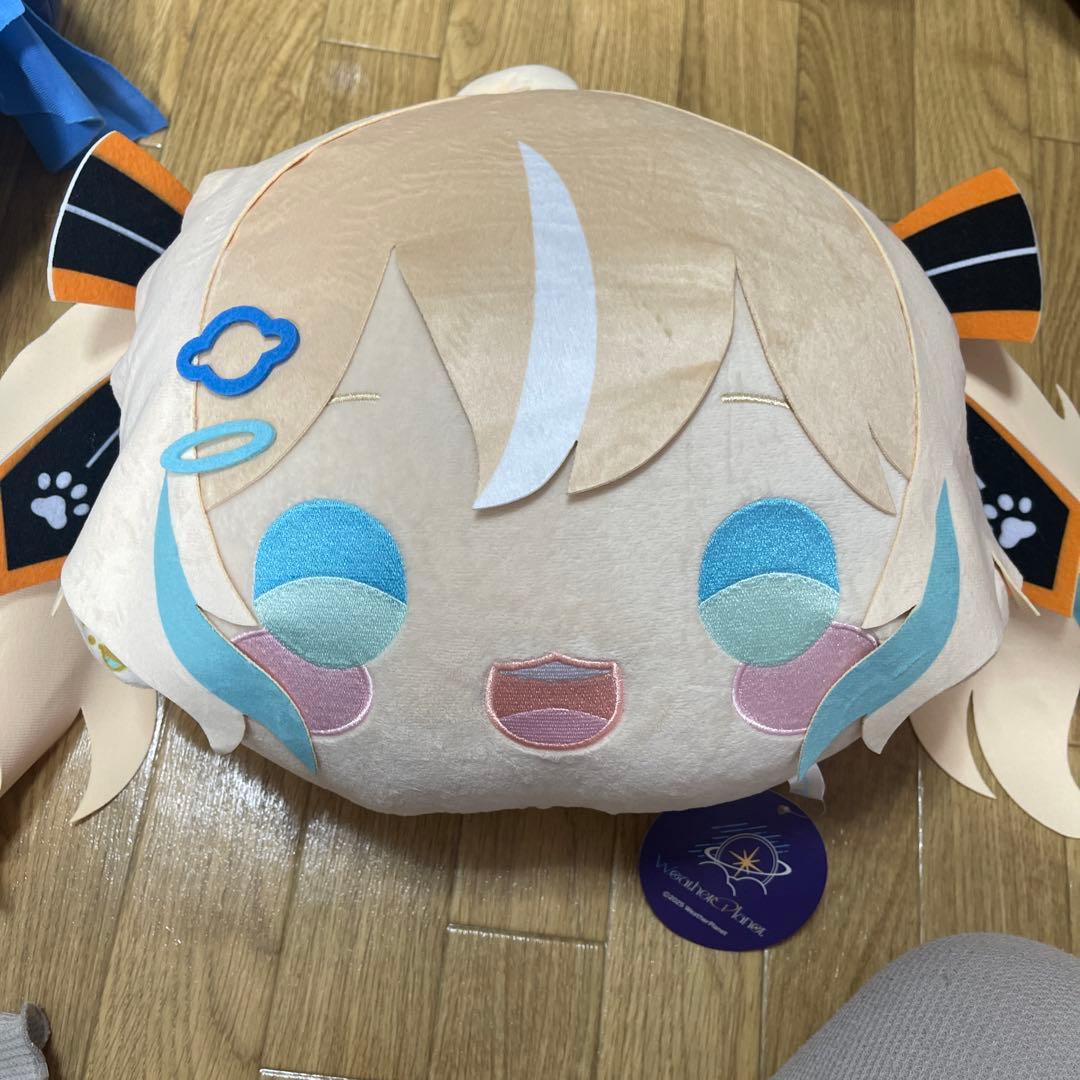 ウェザープラネット BIGフェイスクッション 雨海ルカ 天晴ひなた