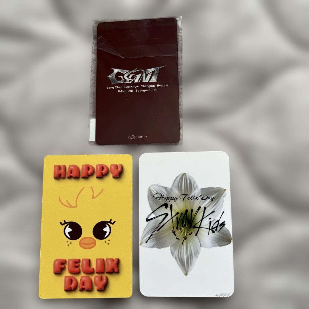 Stray Kids GIANT FC盤特典 ユニットトレカ チャンリクス - メルカリ