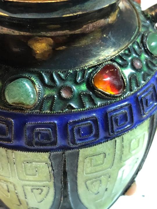 純金箔　トルコ製　壺