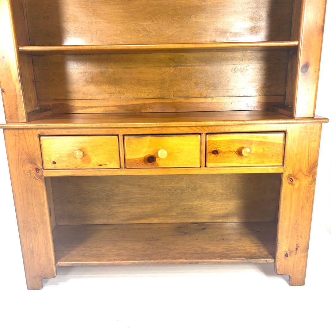 【送料無料】飾り棚　カップボード　カントリー　JRS認定　池内株式会社