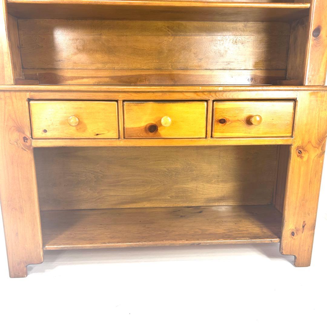 【送料無料】飾り棚　カップボード　カントリー　JRS認定　池内株式会社