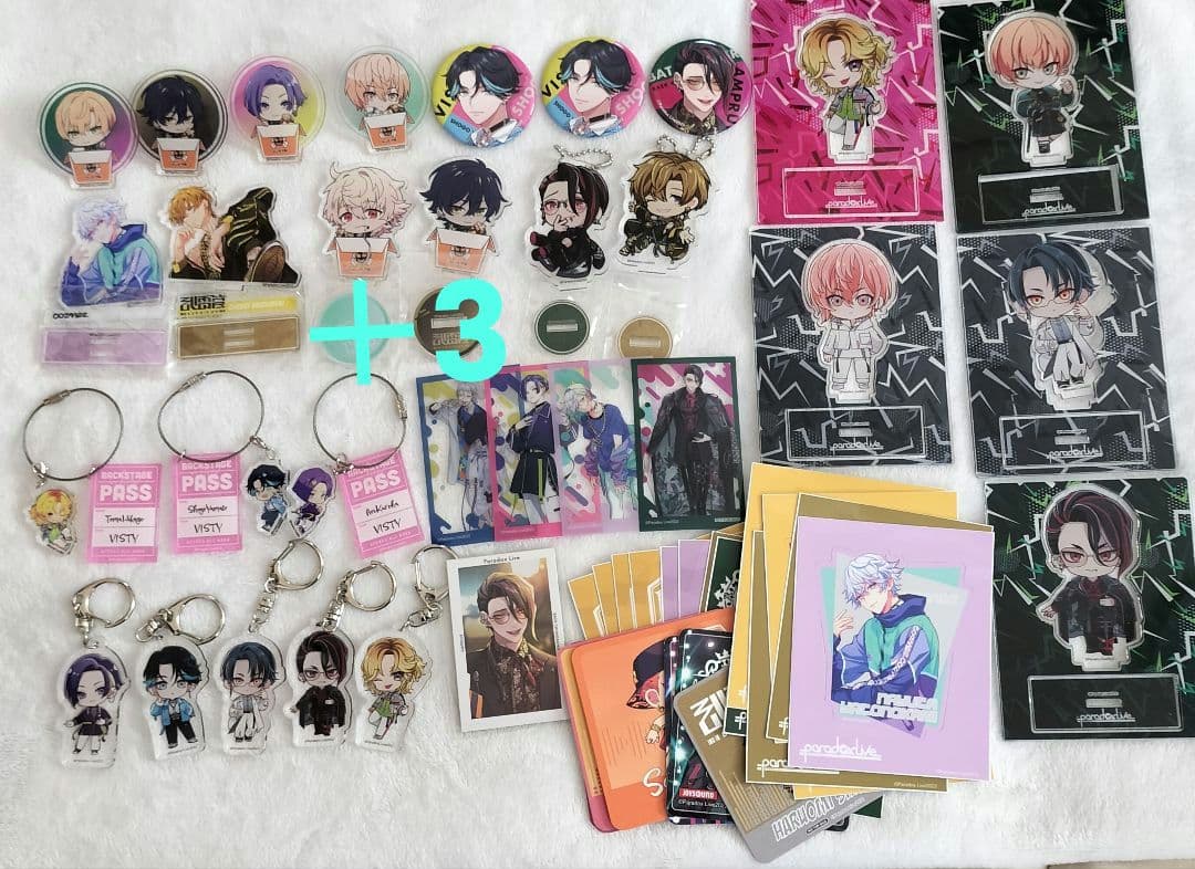 ParadoxLive　パラライ　アクキー　缶バッジ　ステッカー　カード　まとめ