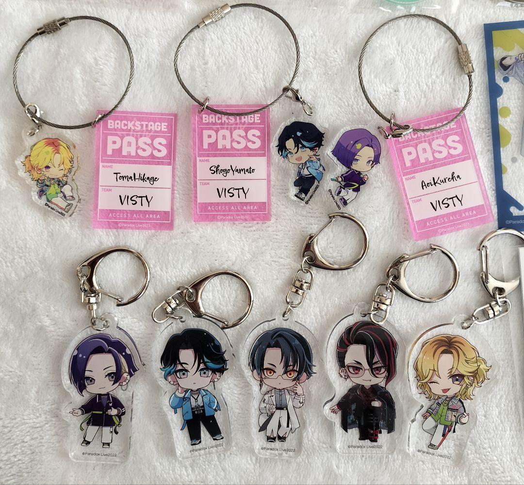 ParadoxLive　パラライ　アクキー　缶バッジ　ステッカー　カード　まとめ