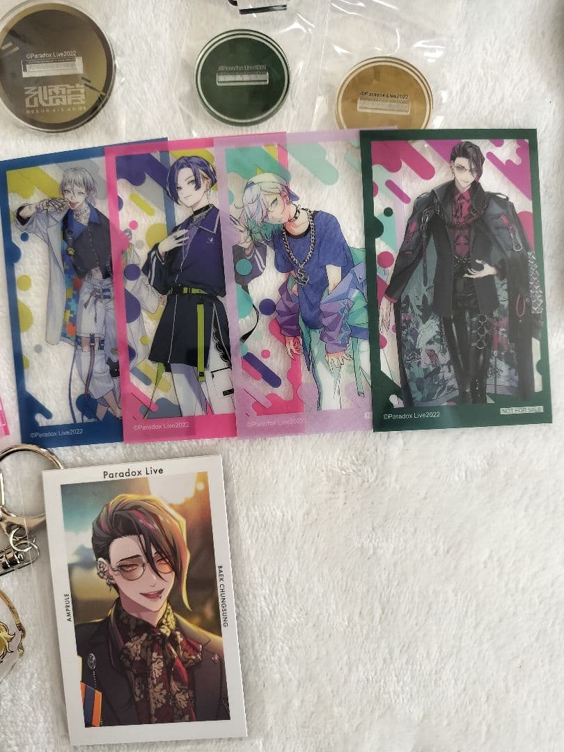 ParadoxLive　パラライ　アクキー　缶バッジ　ステッカー　カード　まとめ