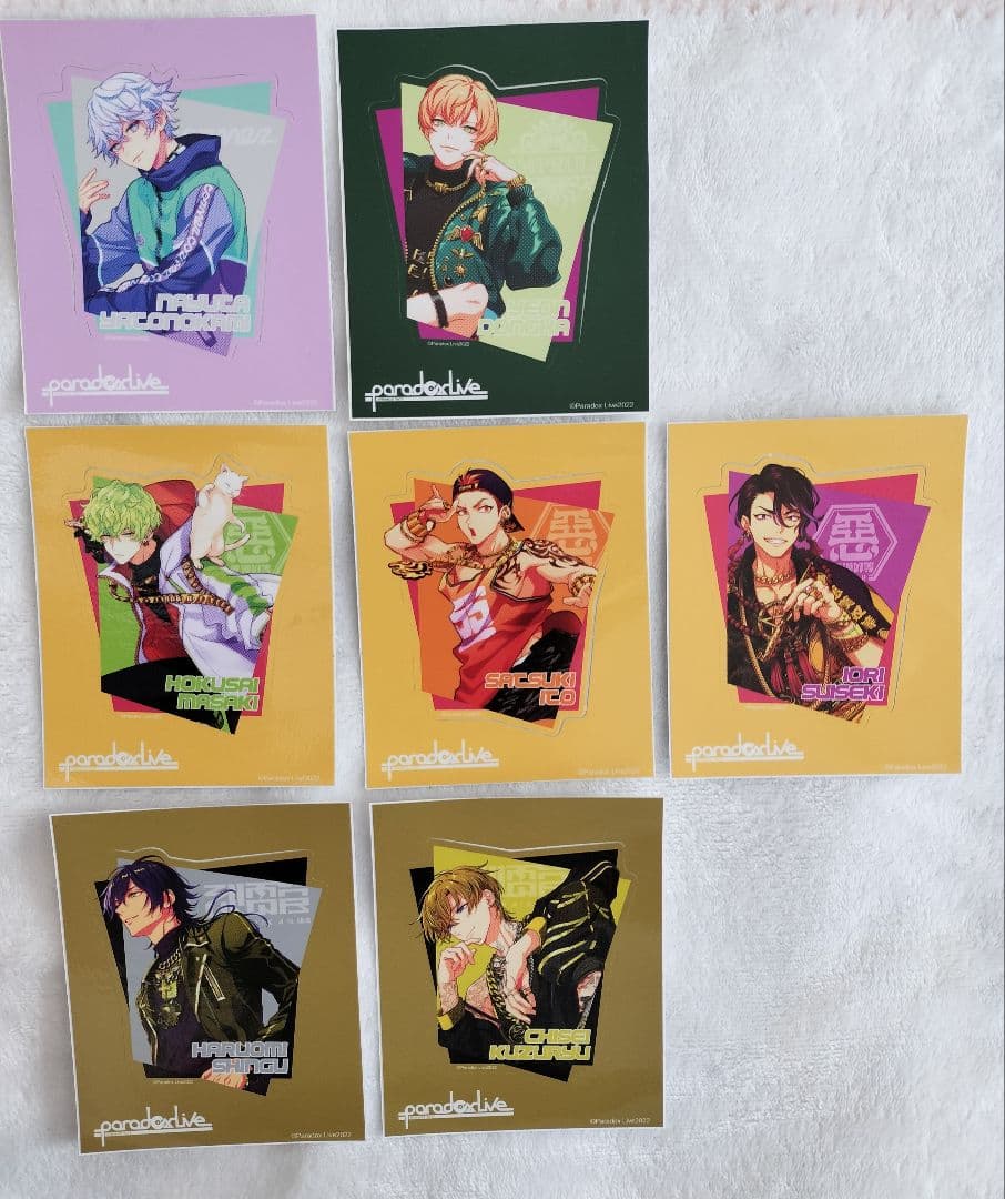 ParadoxLive　パラライ　アクキー　缶バッジ　ステッカー　カード　まとめ