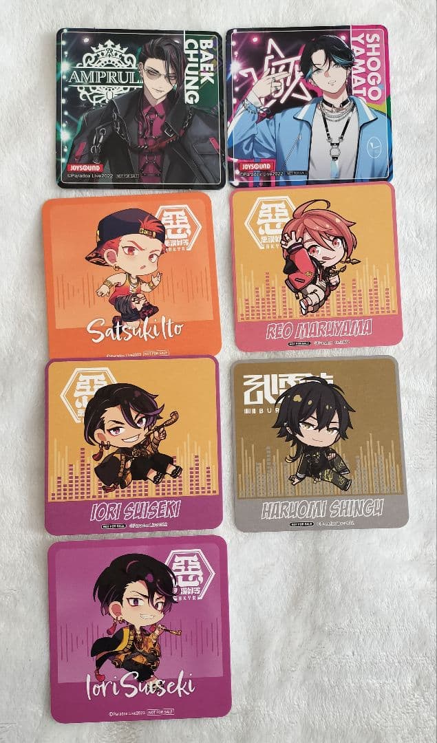 ParadoxLive　パラライ　アクキー　缶バッジ　ステッカー　カード　まとめ