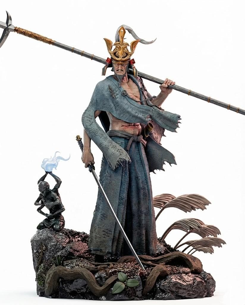 1/8 未塗装未組立 フィギュア ガレージキット 剣聖 葦名一心