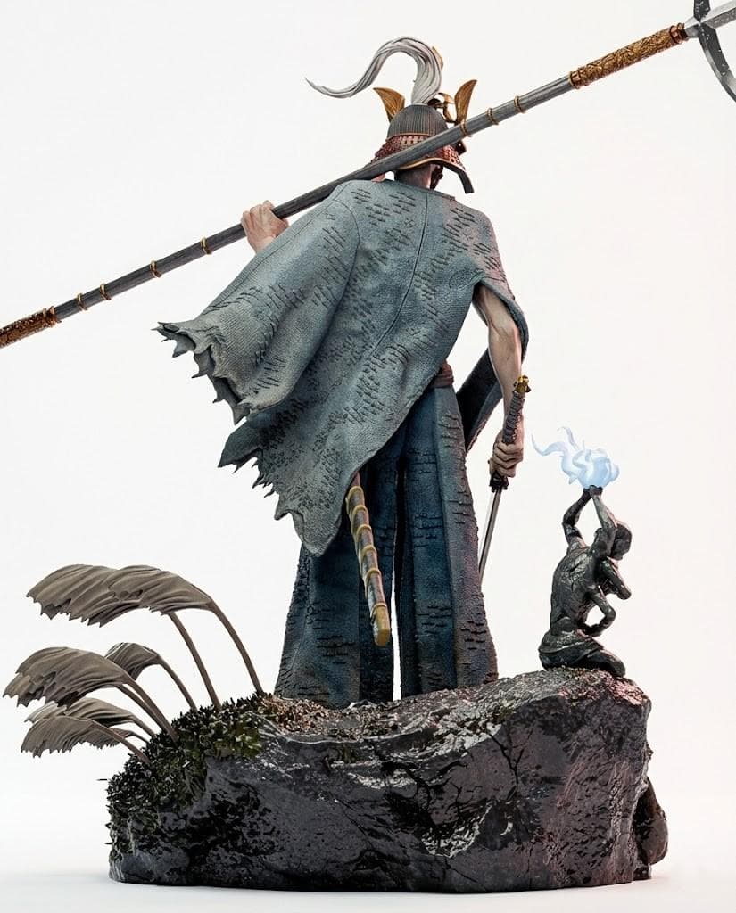 1/8 未塗装未組立 フィギュア ガレージキット 剣聖 葦名一心