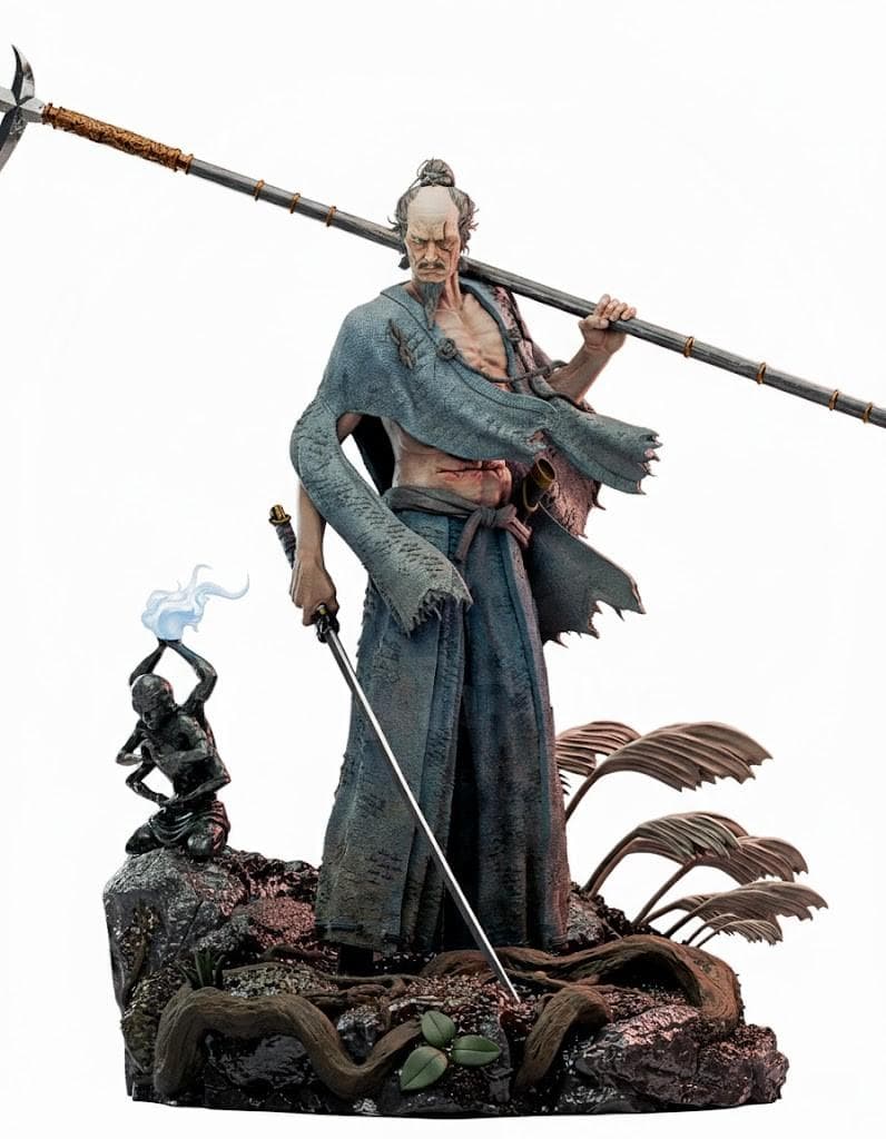 1/8 未塗装未組立 フィギュア ガレージキット 剣聖 葦名一心