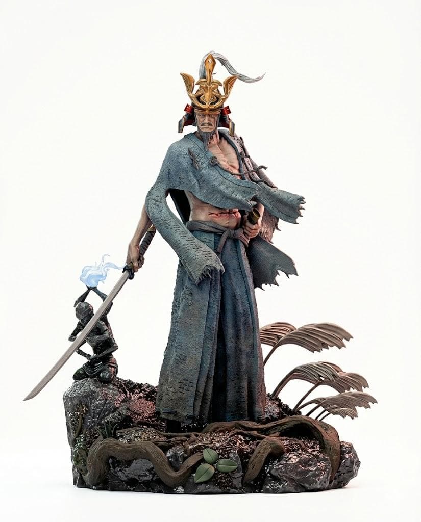 1/8 未塗装未組立 フィギュア ガレージキット 剣聖 葦名一心