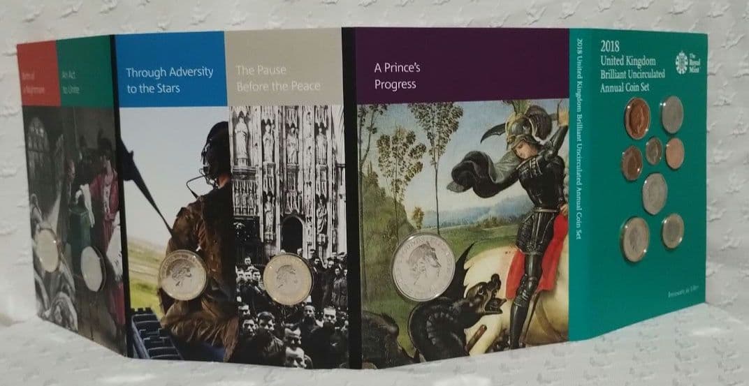 【希少】2018年 英国 ロイヤルミント公式 年次記念セット