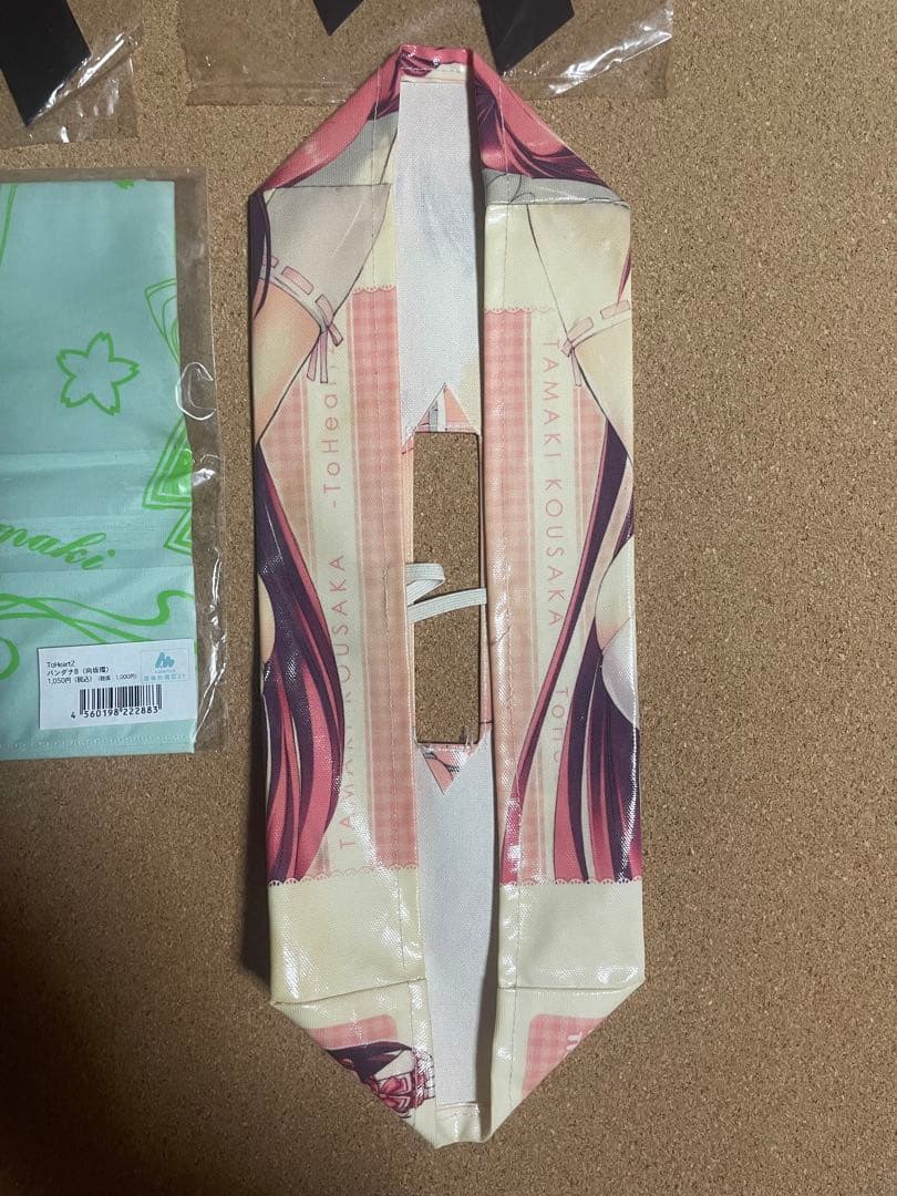 ToHeart2 向坂環 タマ姉 リボンマグネット バンダナ ティッシュカバー