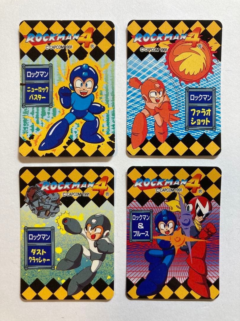 ROCKMAN ロックマン4 mini card 1992 バンダイ カード - メルカリ