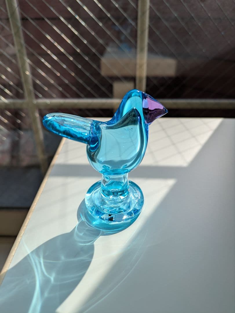 イッタラ スコープ シエッポ バード 脚付き ライトブルー アメジスト