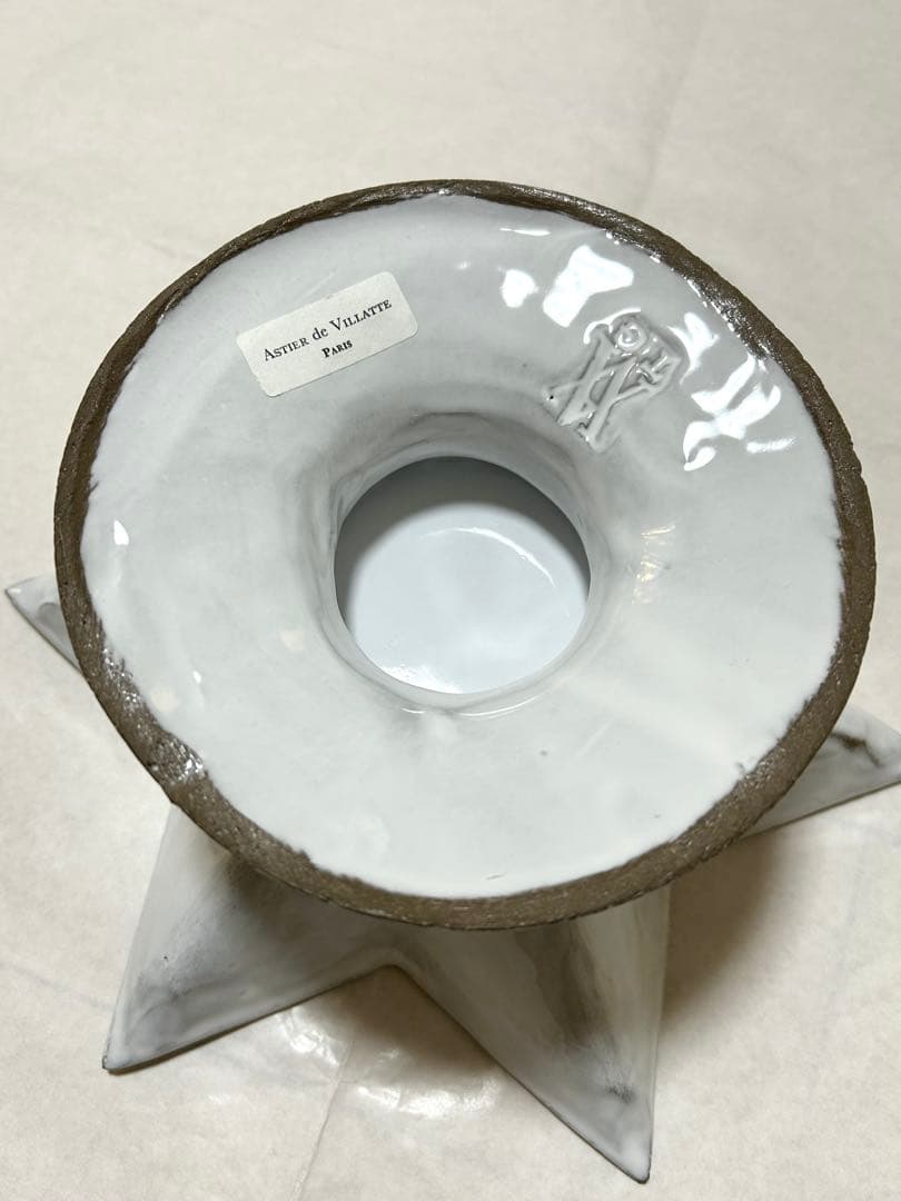 アスティエドヴィラット　エトワール　コンポート皿　台皿　アスティエ　星　星型