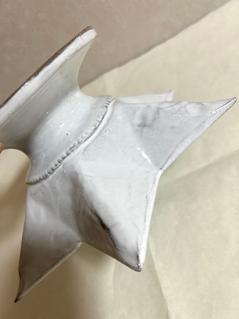 アスティエドヴィラット　エトワール　コンポート皿　台皿　アスティエ　星　星型