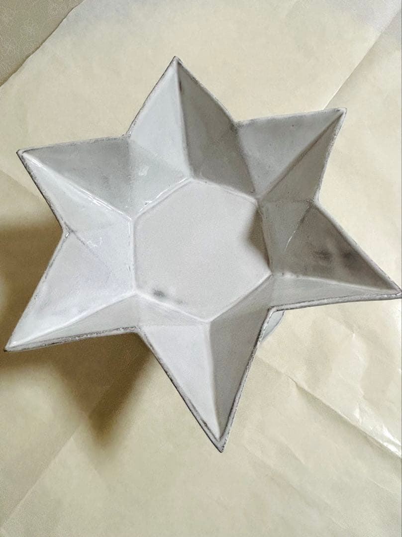 アスティエドヴィラット　エトワール　コンポート皿　台皿　アスティエ　星　星型