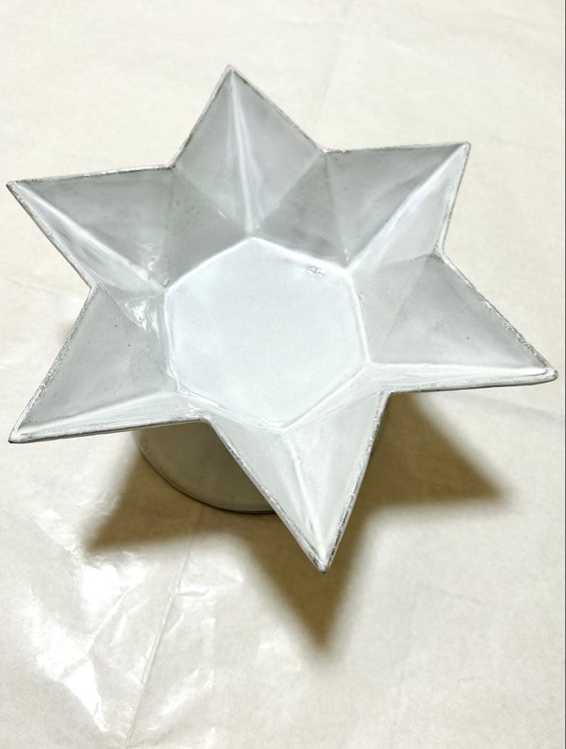 アスティエドヴィラット　エトワール　コンポート皿　台皿　アスティエ　星　星型