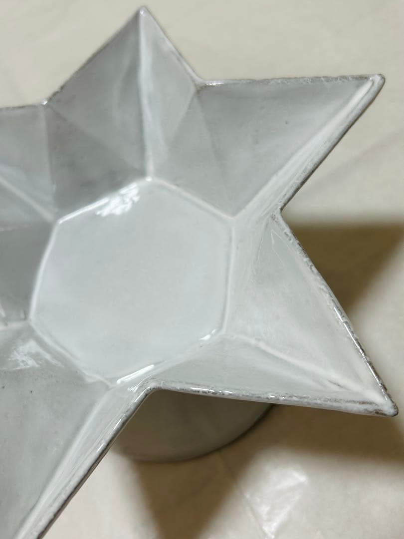 アスティエドヴィラット　エトワール　コンポート皿　台皿　アスティエ　星　星型