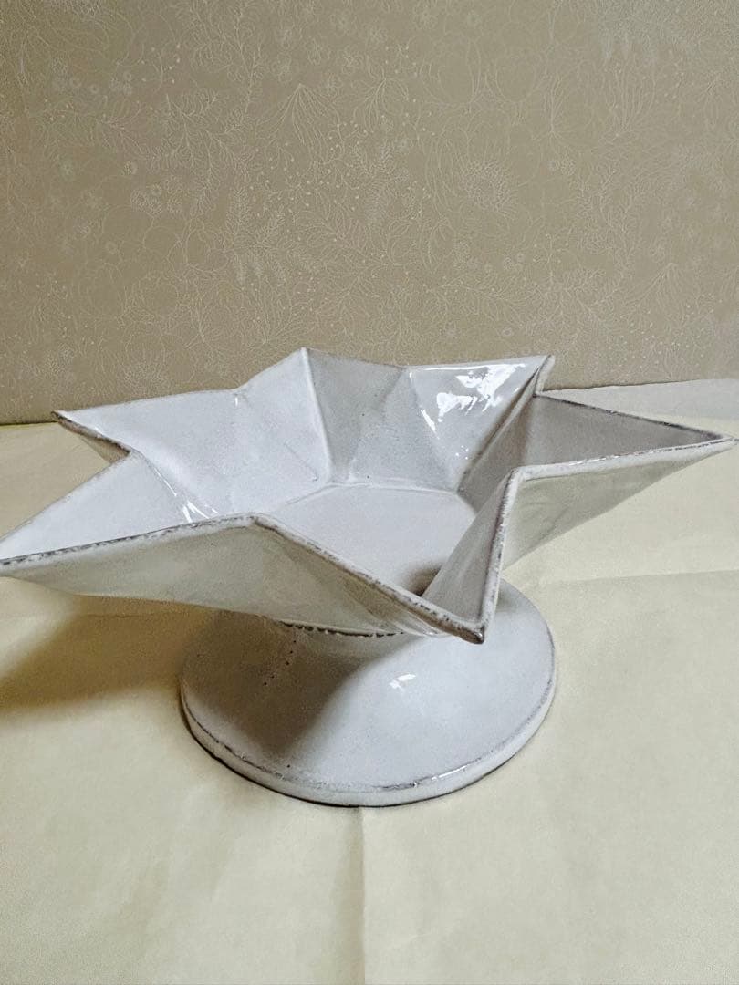 アスティエドヴィラット　エトワール　コンポート皿　台皿　アスティエ　星　星型