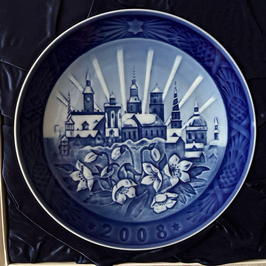 ロイヤルコペンハーゲン　イヤープレート　2008