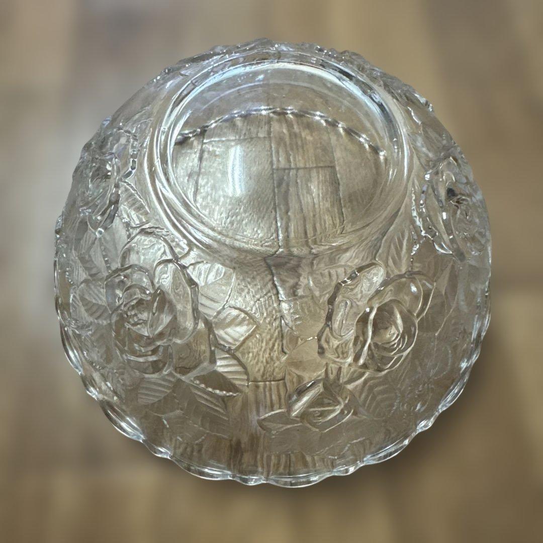 昭和レトロ ガラスボウル 果物入れ - 食器快適