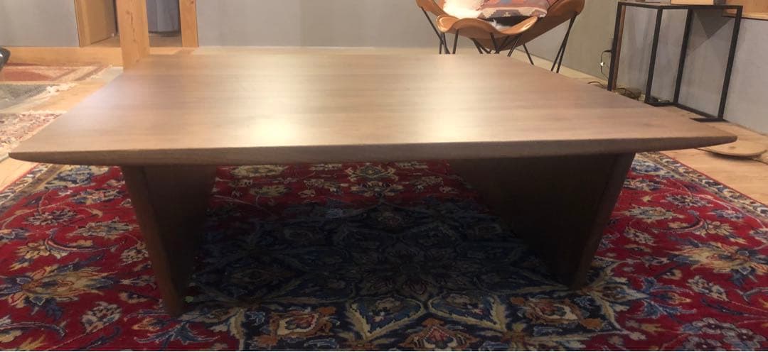 ウォールナット￼リビングテーブル、座卓、ローテーブル