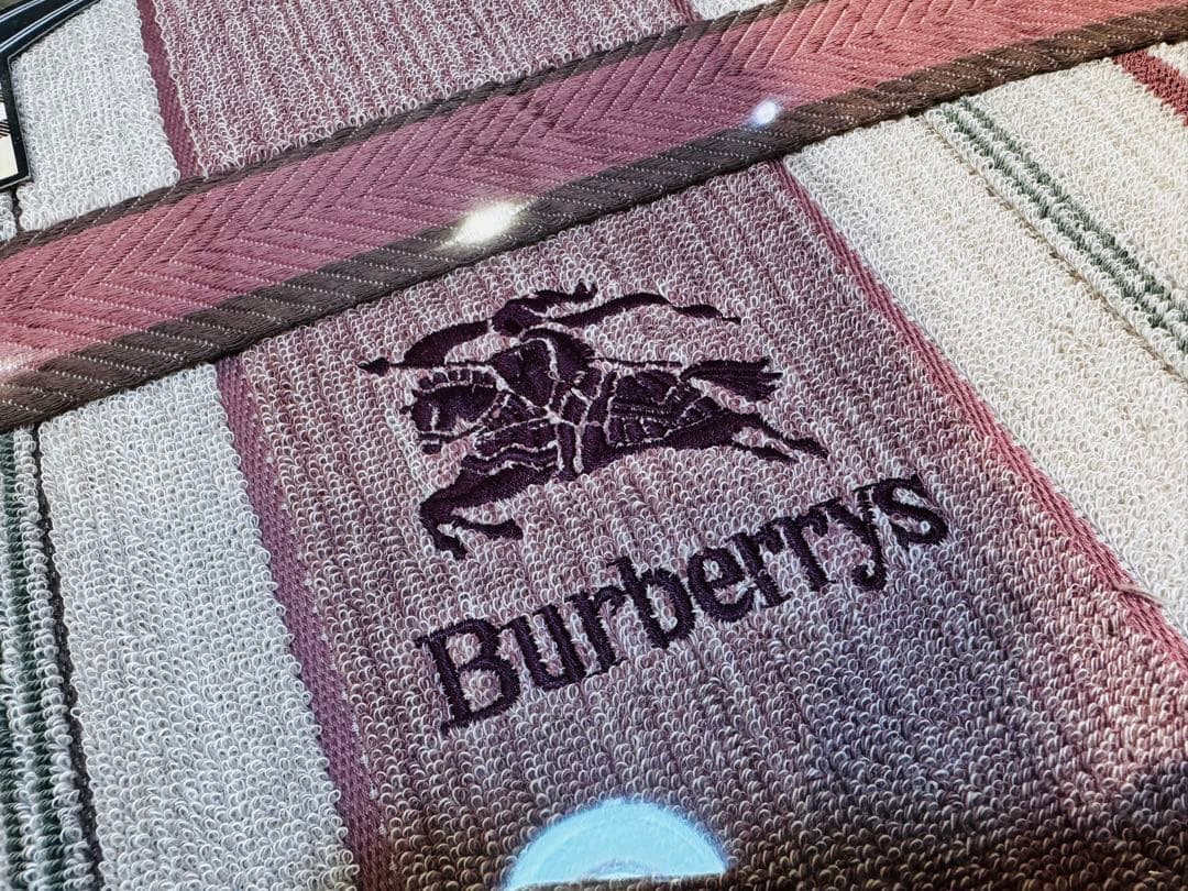 B8001【バーバリー】タオルケット エリオット 綿100 140×190