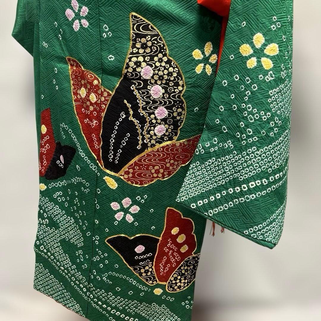 1上　七五三　舞台衣装　お雛様　女の子　着物　7歳　１5点セット