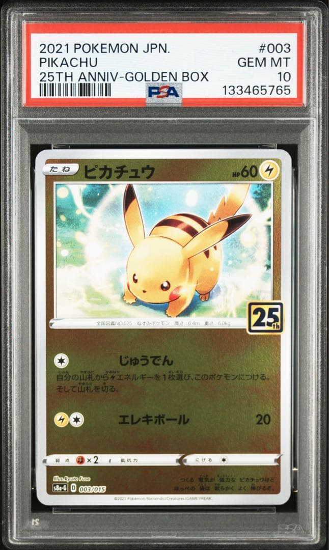 PSA10】連番 ピカチュウ ライチュウ 25th