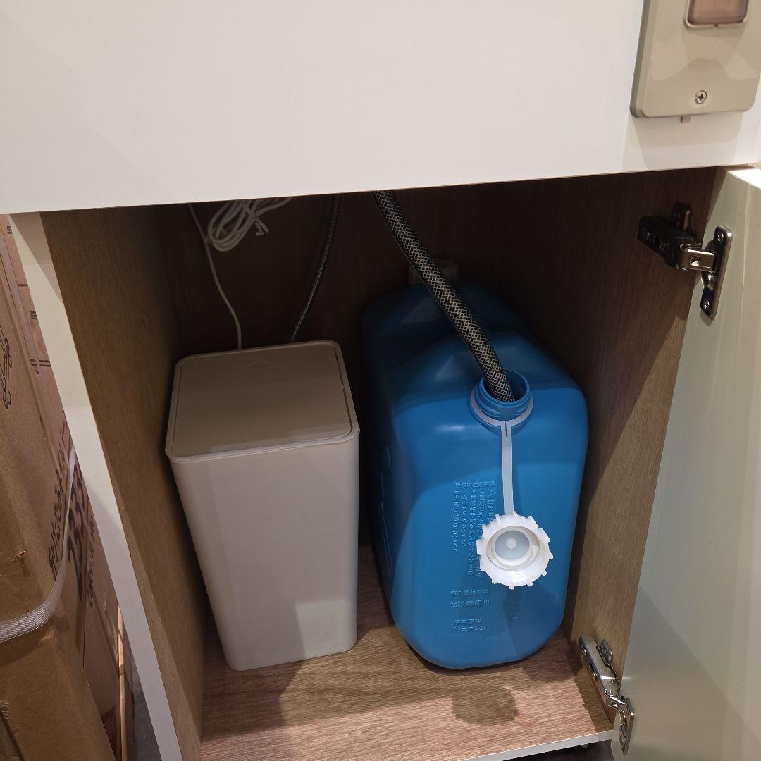 おく洗　コンパクトホワイトシンク ステンレスボウル付き