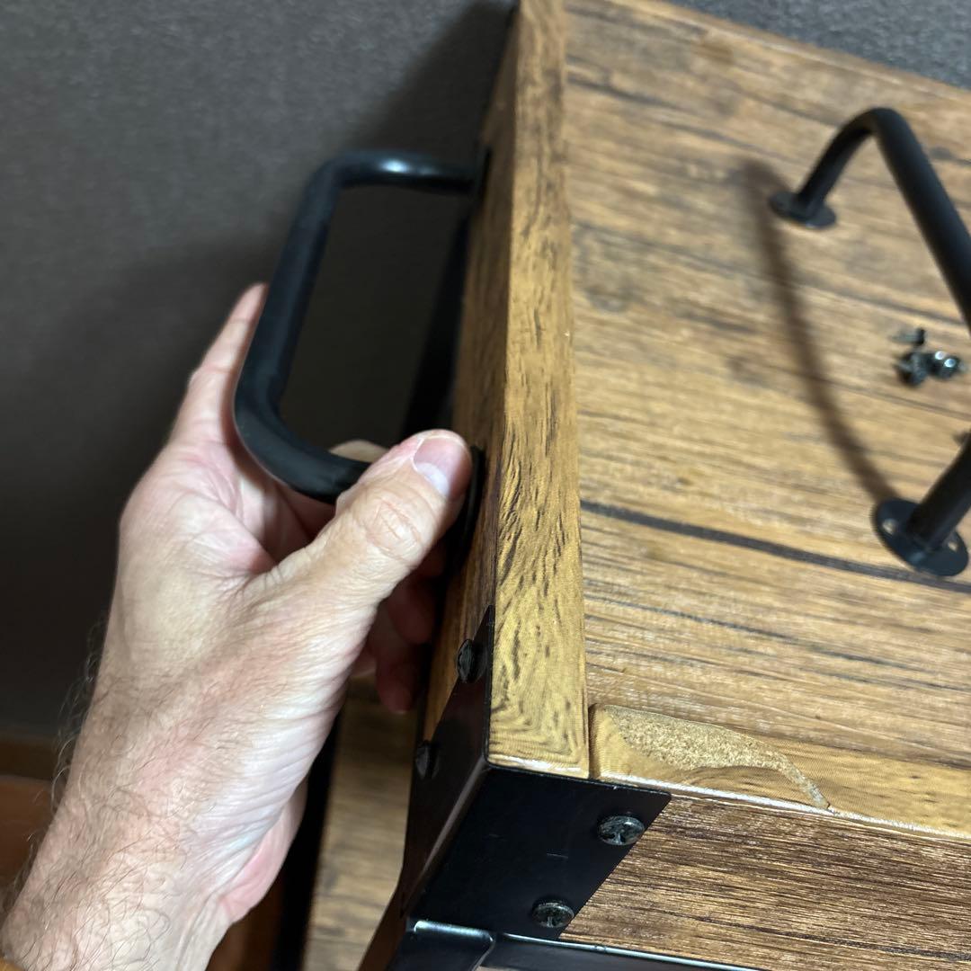 SOBUY 3段キッチンラック キャスター付き