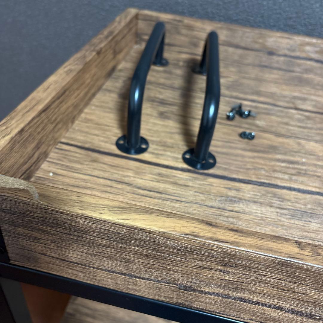 SOBUY 3段キッチンラック キャスター付き