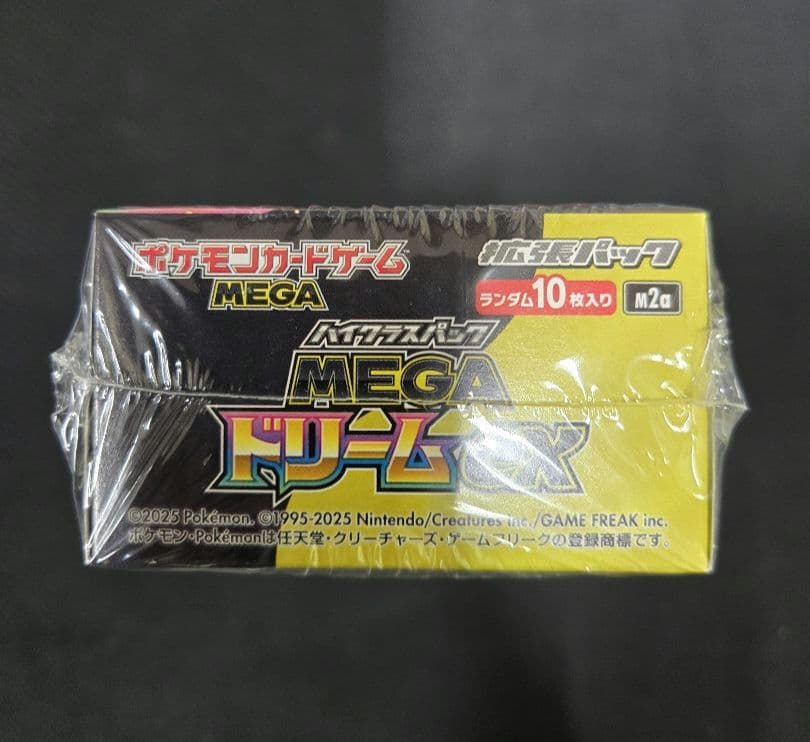 ポケカ MEGA ドリームex シュリンク付き 未開封box - メルカリ