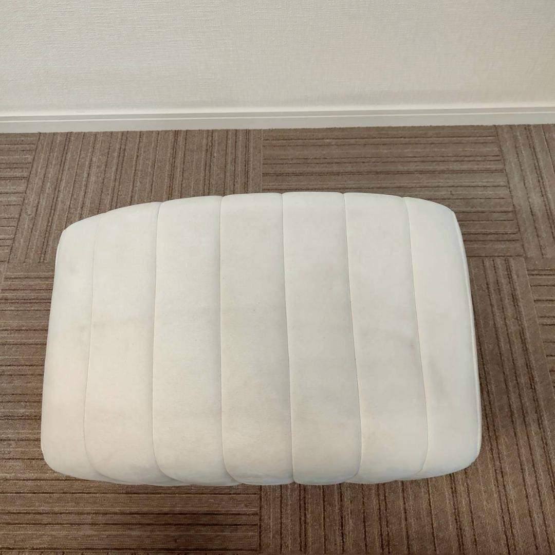 【送料無料】スタイル ソファ ダブルエル(オットマン) アイボリー