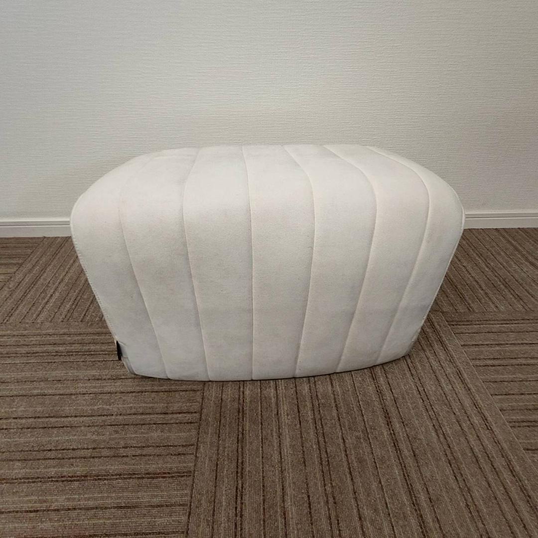 【送料無料】スタイル ソファ ダブルエル(オットマン) アイボリー