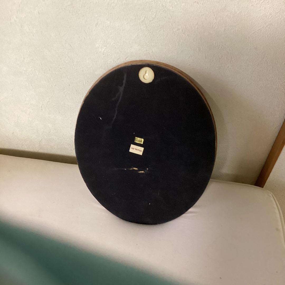 英国製アンティーク壁掛　レトロ　木製ゴルフクラブ手作り彫刻５本　ゴルフヘリテイジ