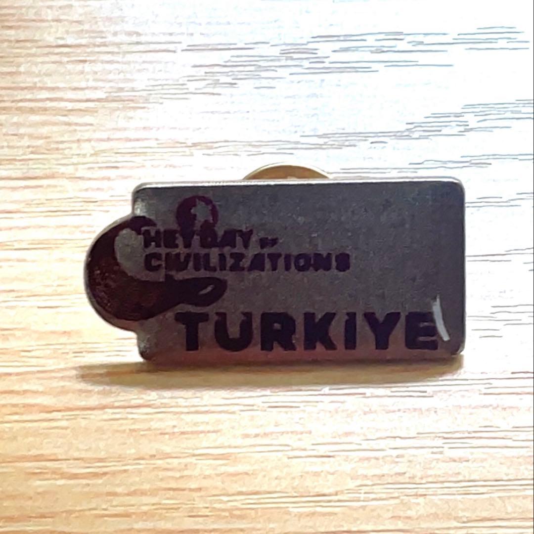 希少】大阪関西万博 トルコパビリオン 関係者限定 ピンバッジ ピン