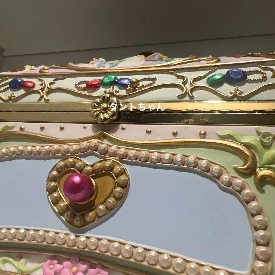 Disney ピーターパン ティンカーベル オルゴール　宝石箱　置物　陶器