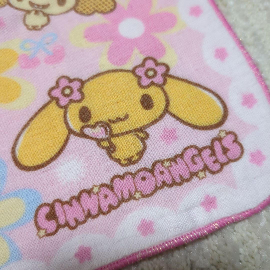 シナモンエンジェルス ガーゼ ハンカチ モカ シフォン アズキ 平成