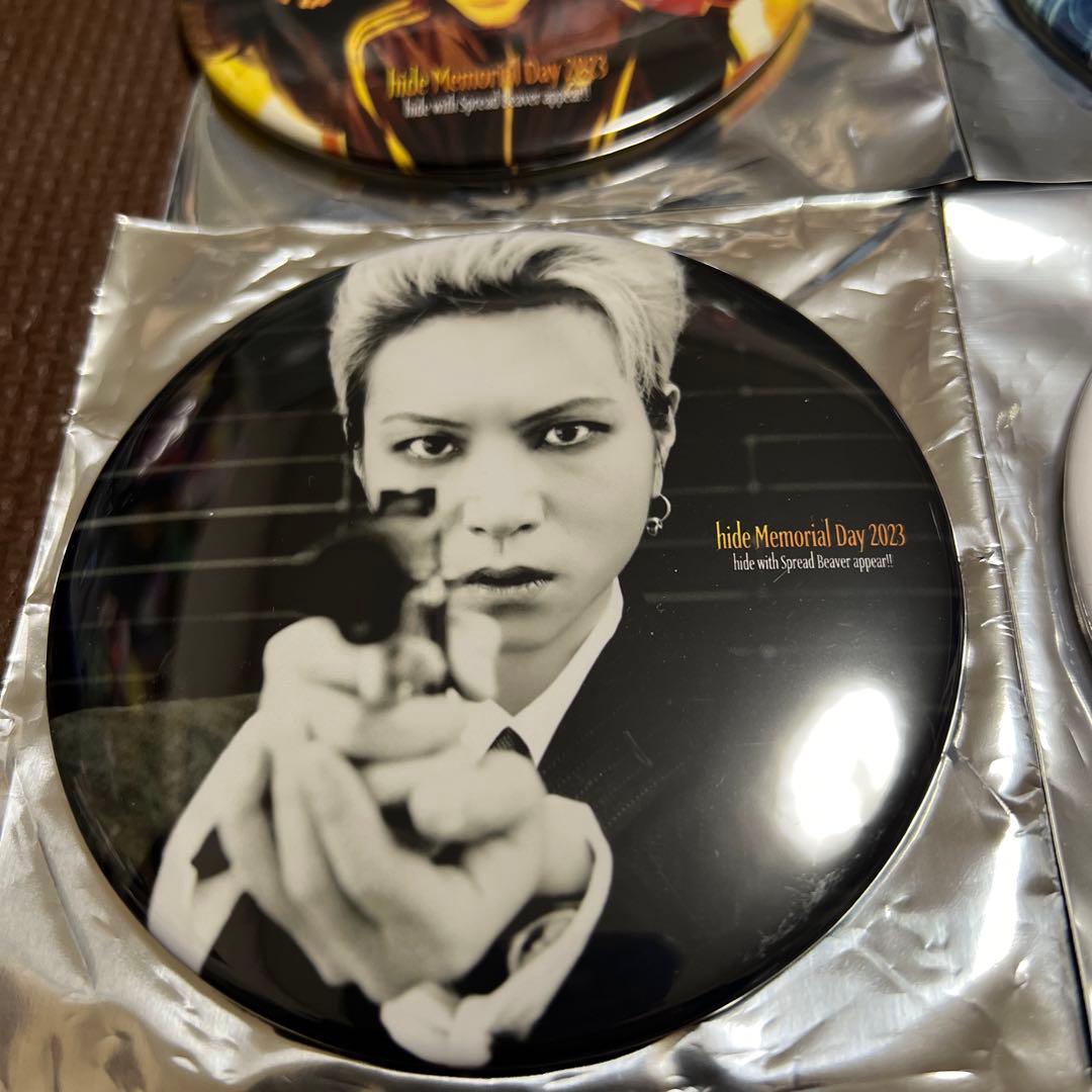 hide Memorial Day 2023 グッズ 特大 缶バッジ - メルカリ